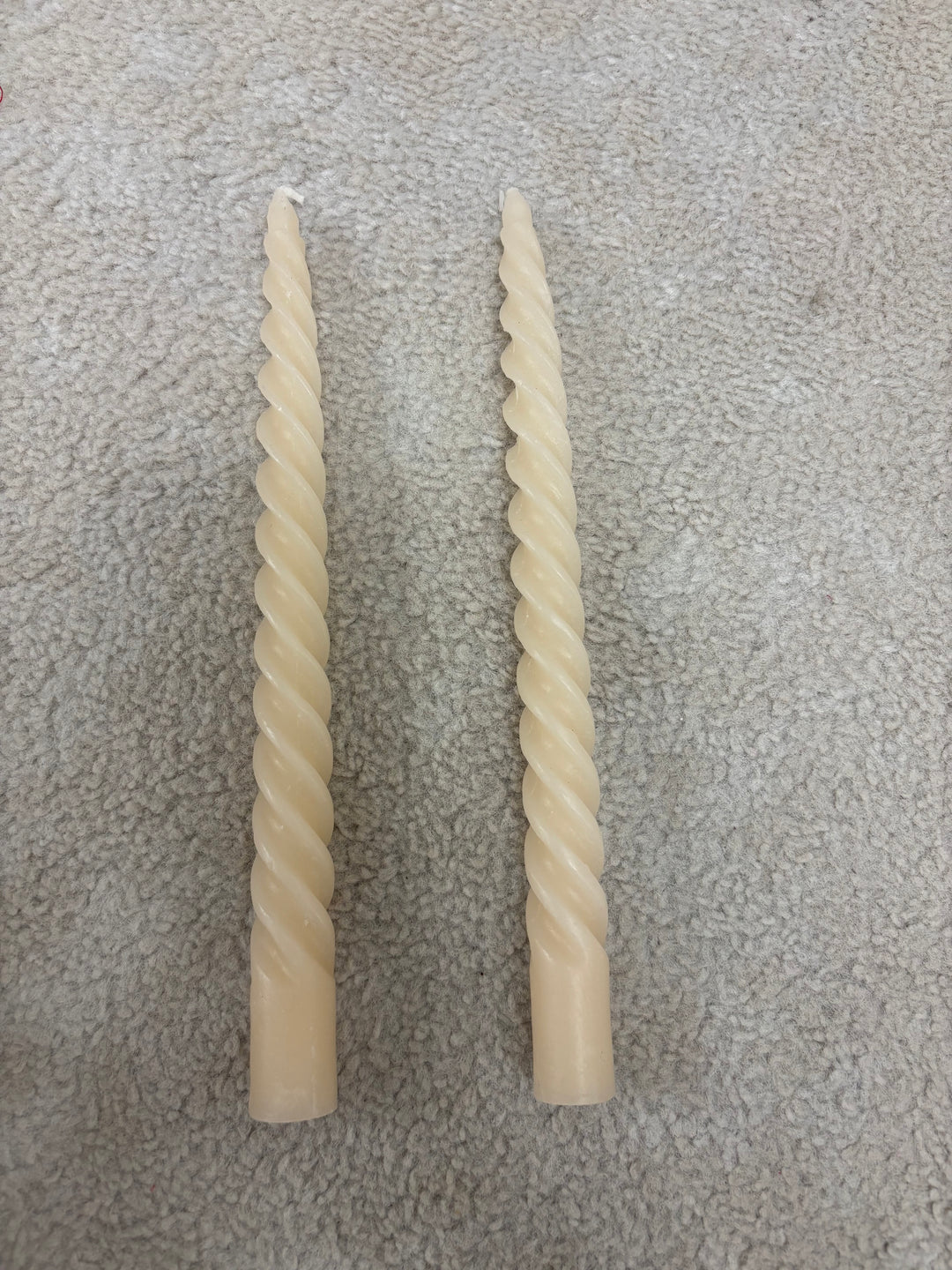 Twisted Taper Candle Pair