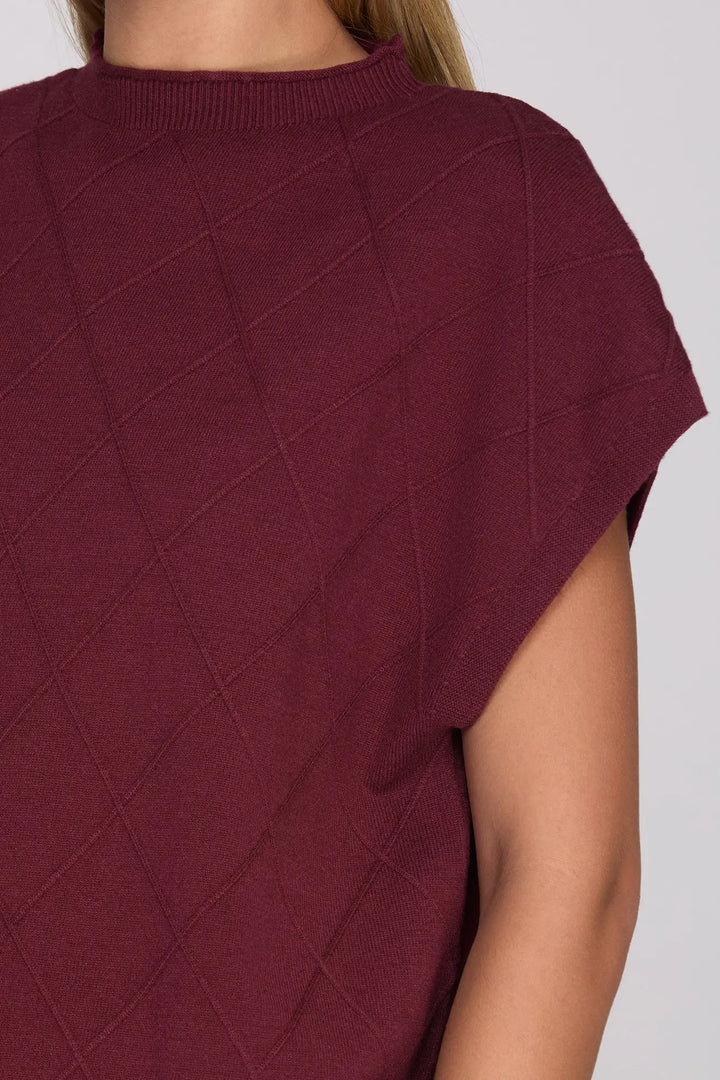 Bordeaux Nights Sweater Top