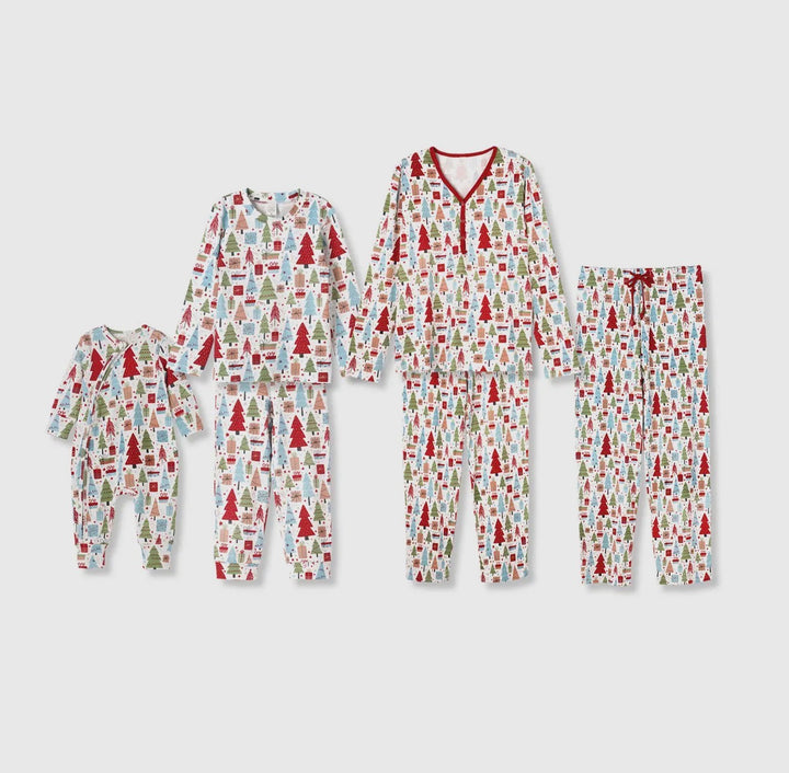 Merry Christmas Tree Matching Family Pajamas