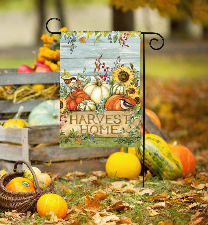 Harvest Home Garden Flag