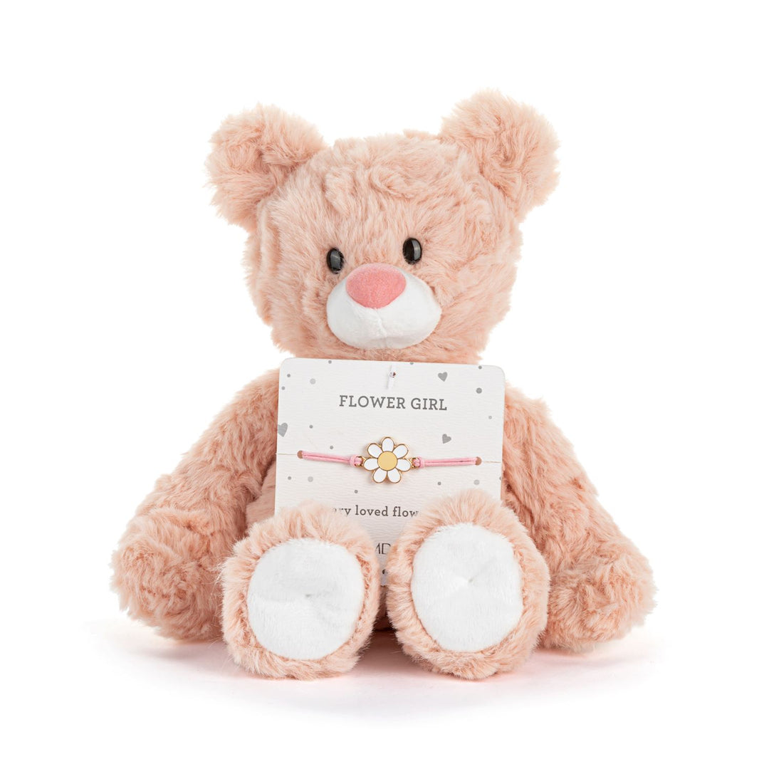 Flower Girl Pink Bear