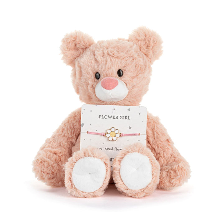 Flower Girl Pink Bear