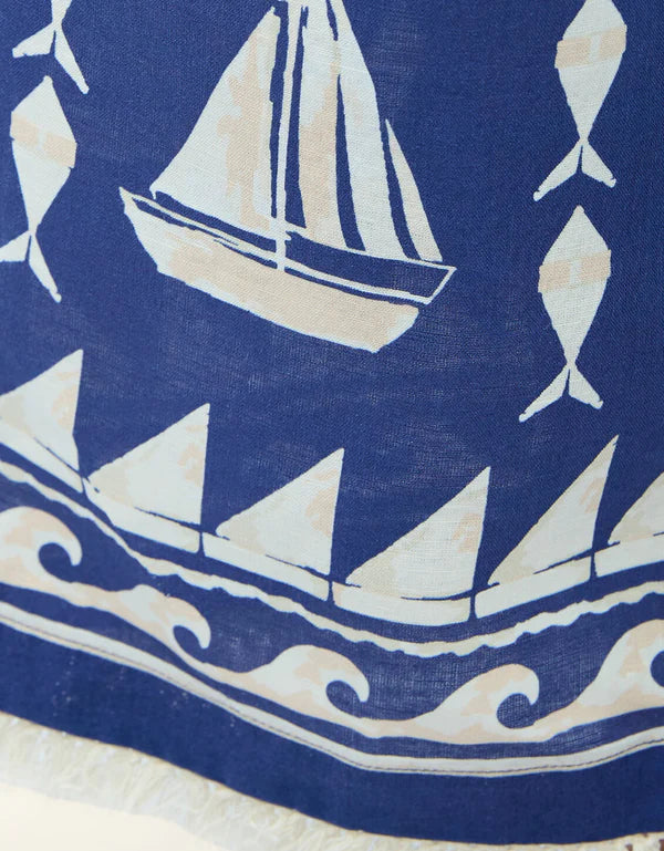 Resort Fringe Palazzo Pant – Flagler Resort Set Sail