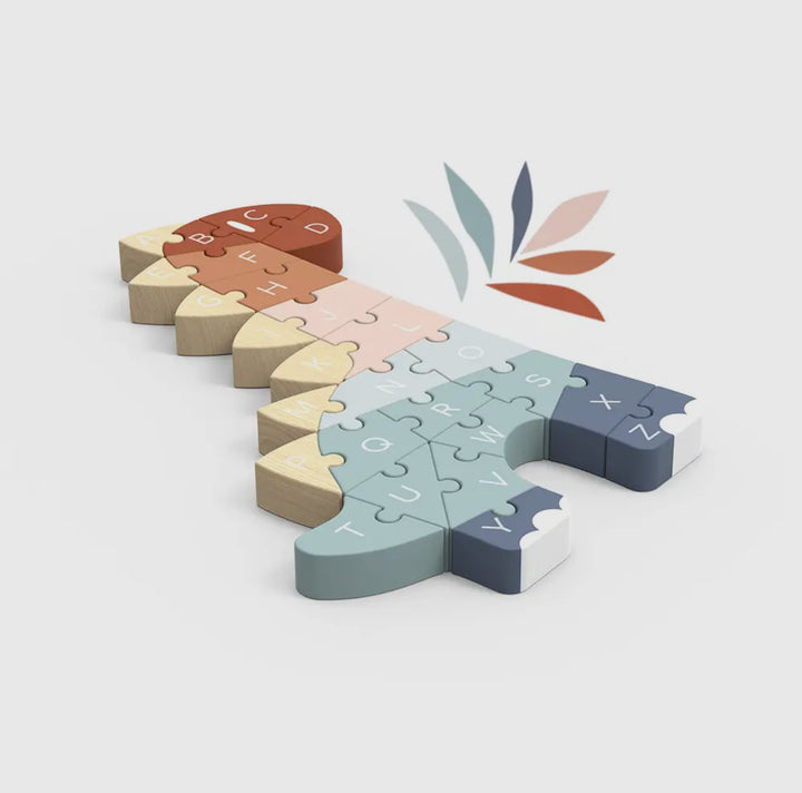Dino ABC Wooden Puzzle
