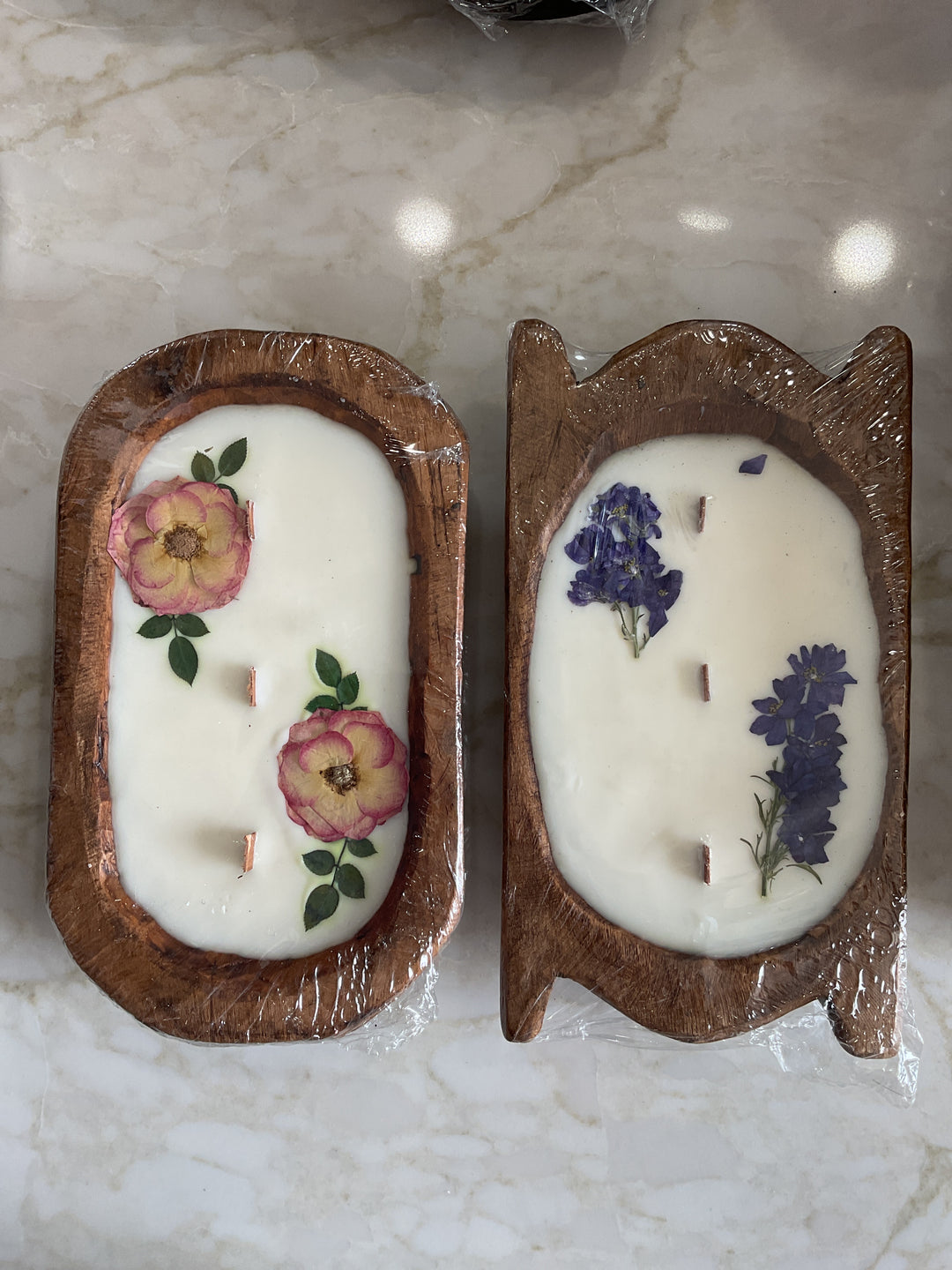Dough Bowl Hand Poured Candle - Small