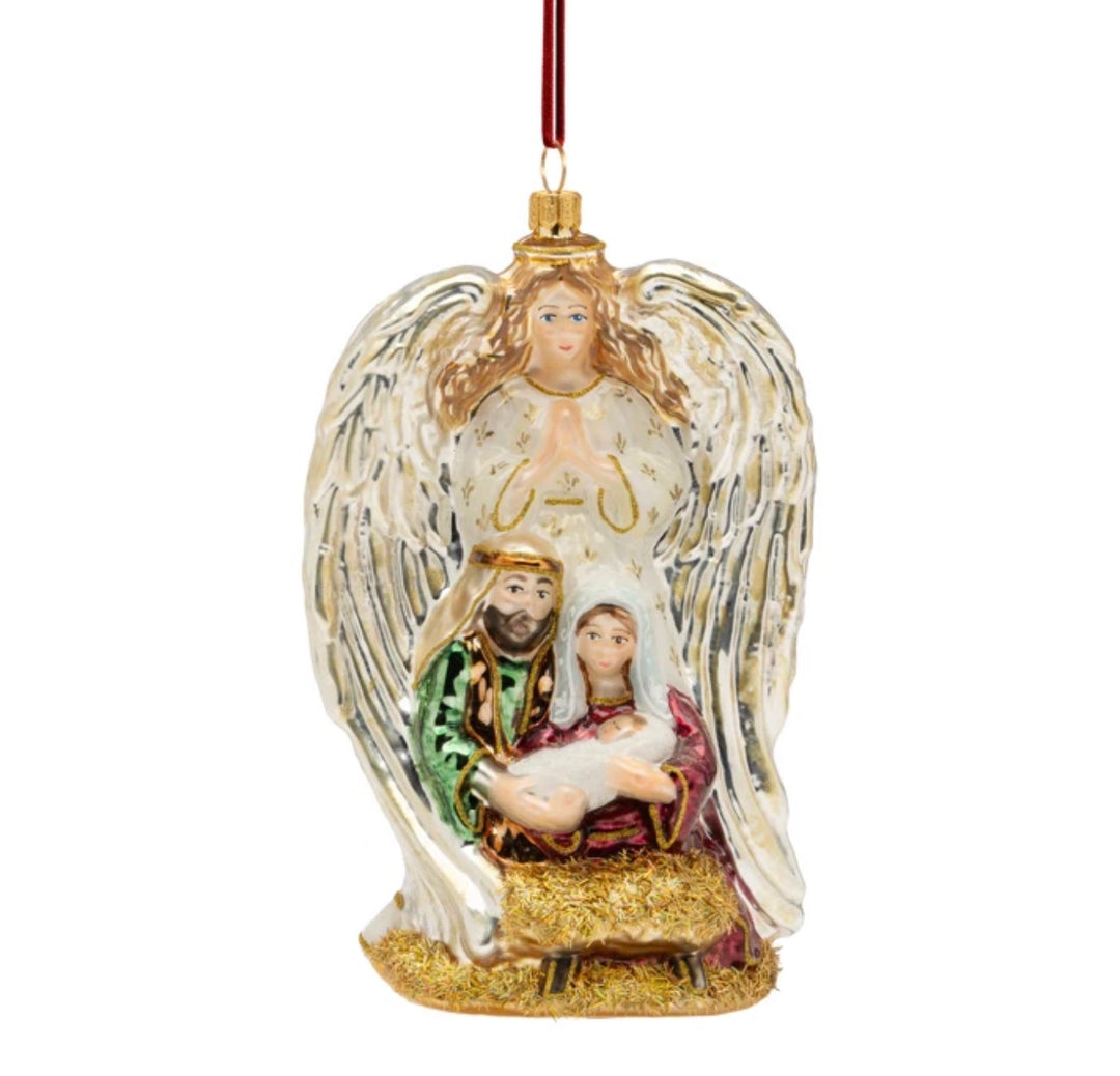 Huras Family Sheltered in Grace Ornament