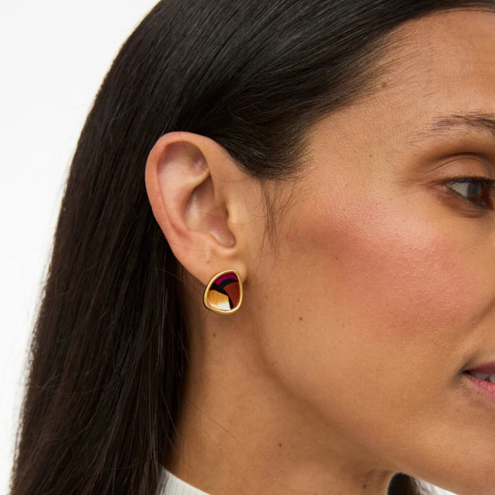 The Violet Stud Earring - FINAL SALE