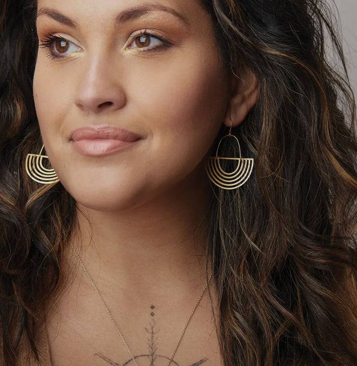 Solar Rays Earrings - FINAL SALE