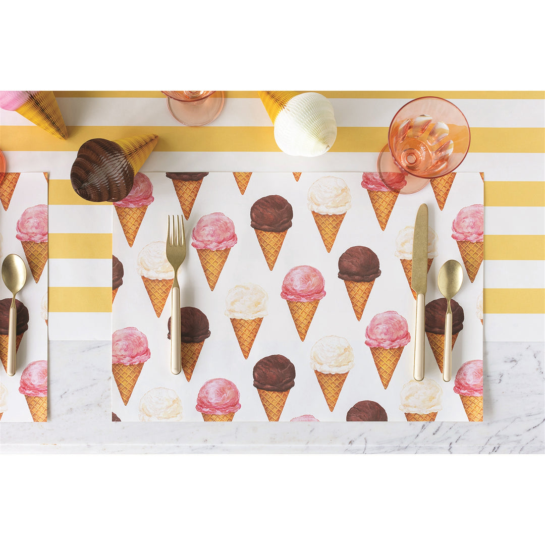 Ice Cream Cones Placemats