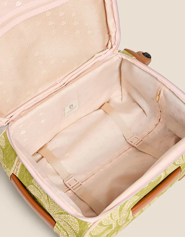 20" Expandable Rolling Suitcase Castillo Green Palms