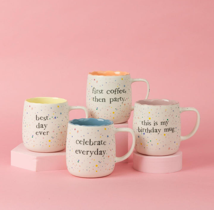 Celebrate Sentiment Mugs