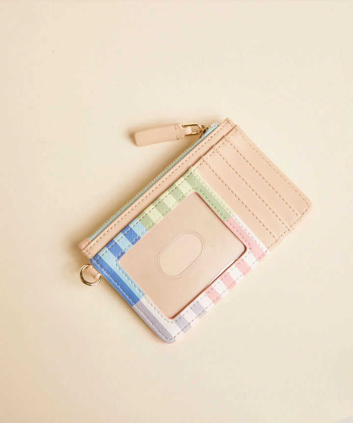 Slim-card Coin-purse Overboard Stripe