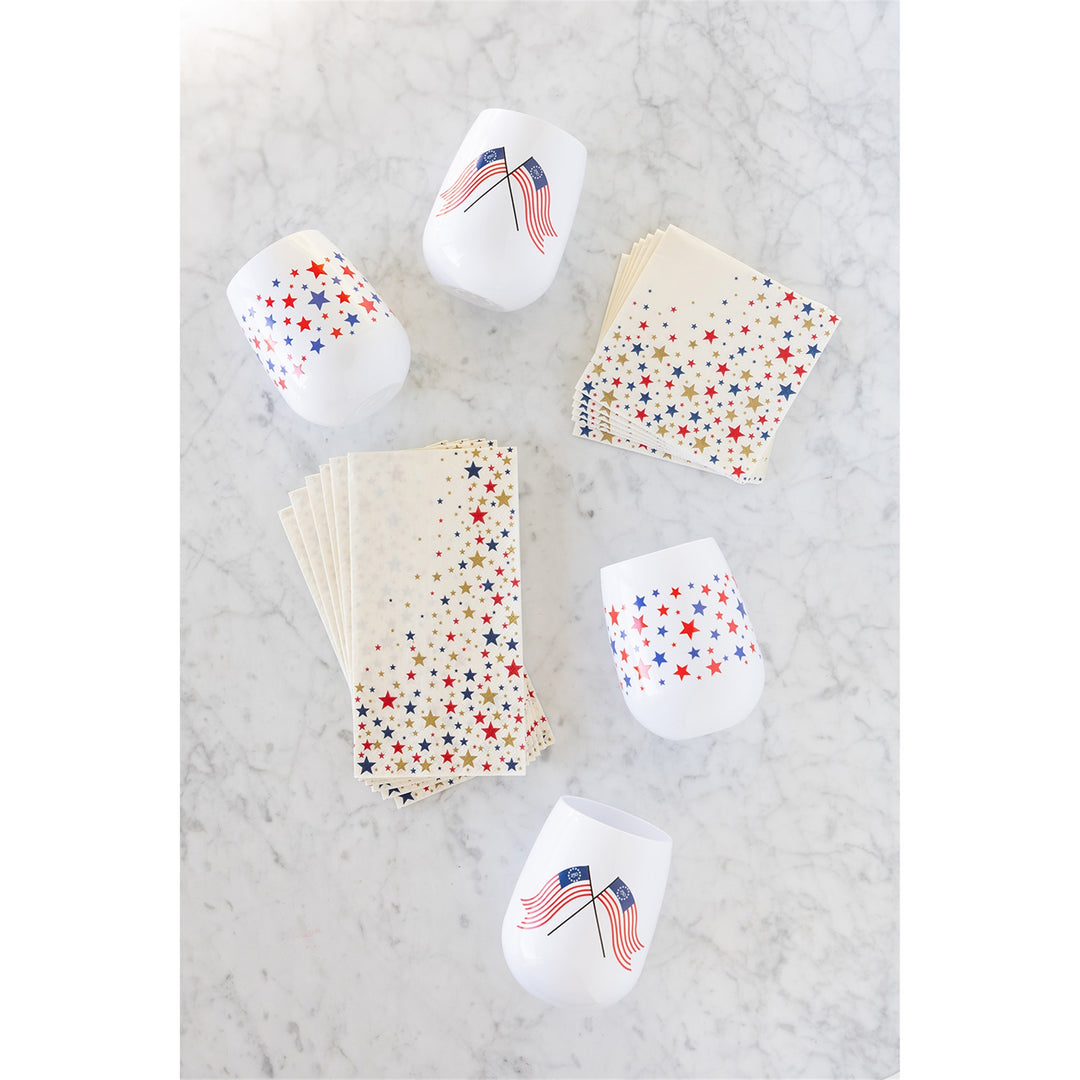 Star-Spangled Cocktail Napkins