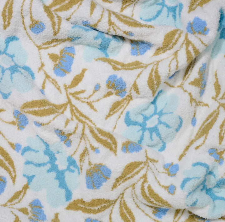 Bluebell Bloom Cozy Throw