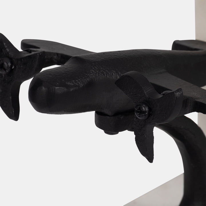 Aviator Marble Bookends