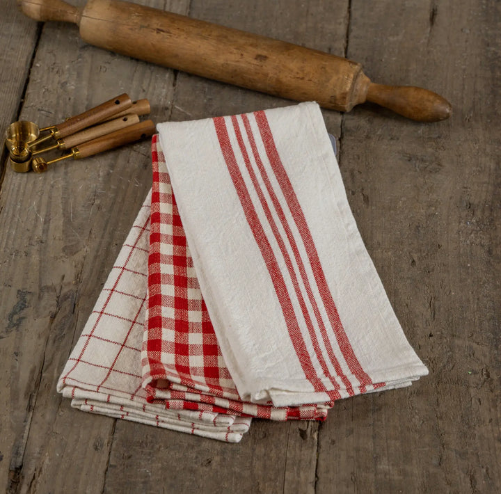 Heritage Stripe Kitchen Towel Set