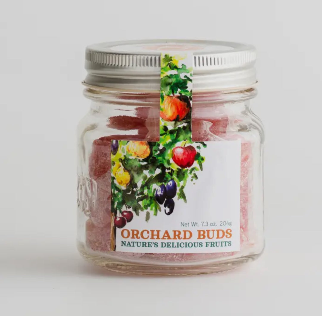 Artisan Fruit Buds Mason Jar Candy – 7.3 oz