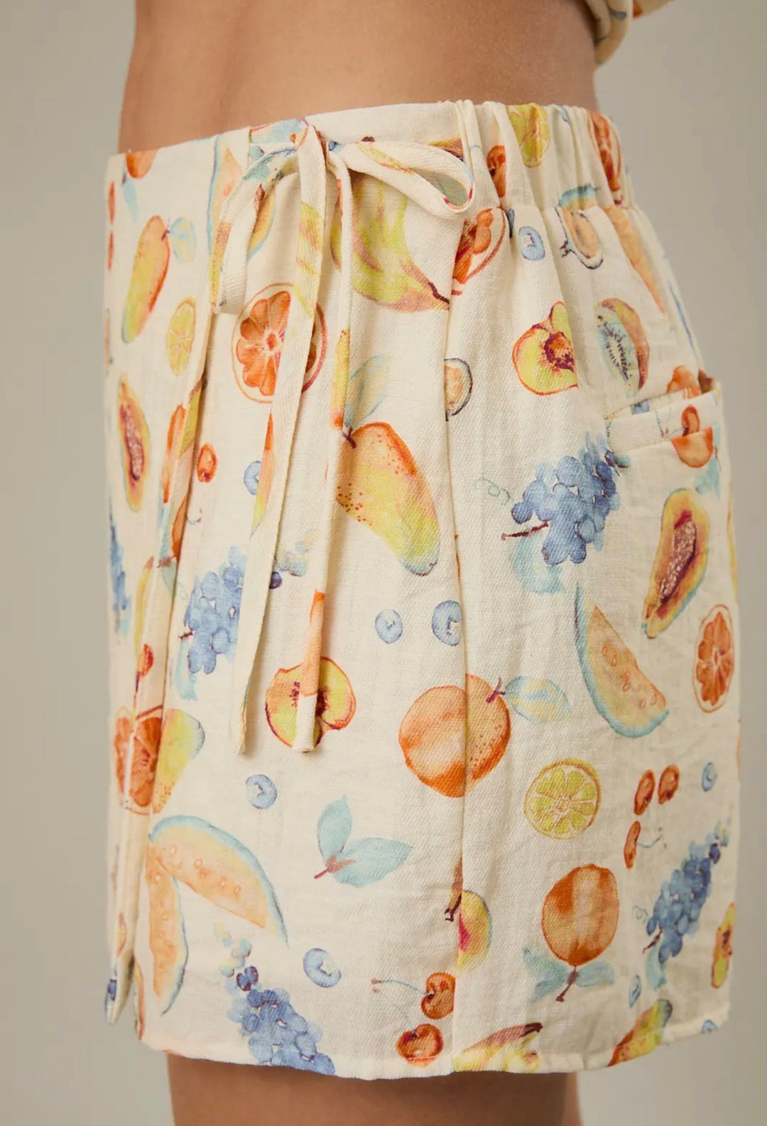 Citrus Grove Wrap Skort