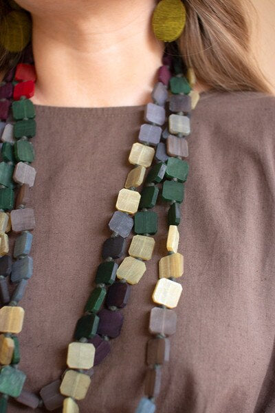 Painted Canyon Statement Necklace