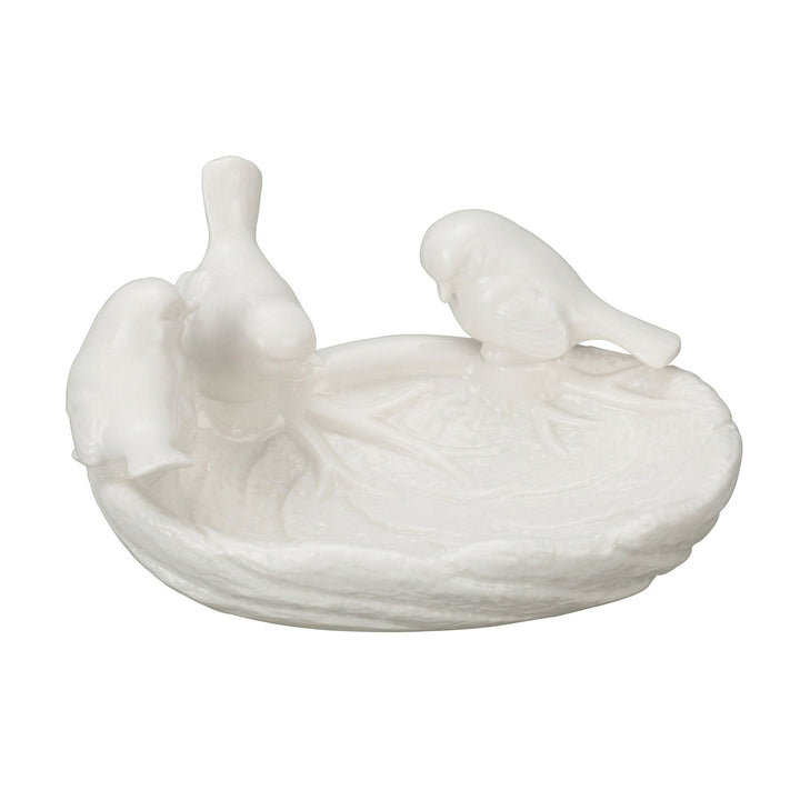 Whispering Birds Ceramic Dish