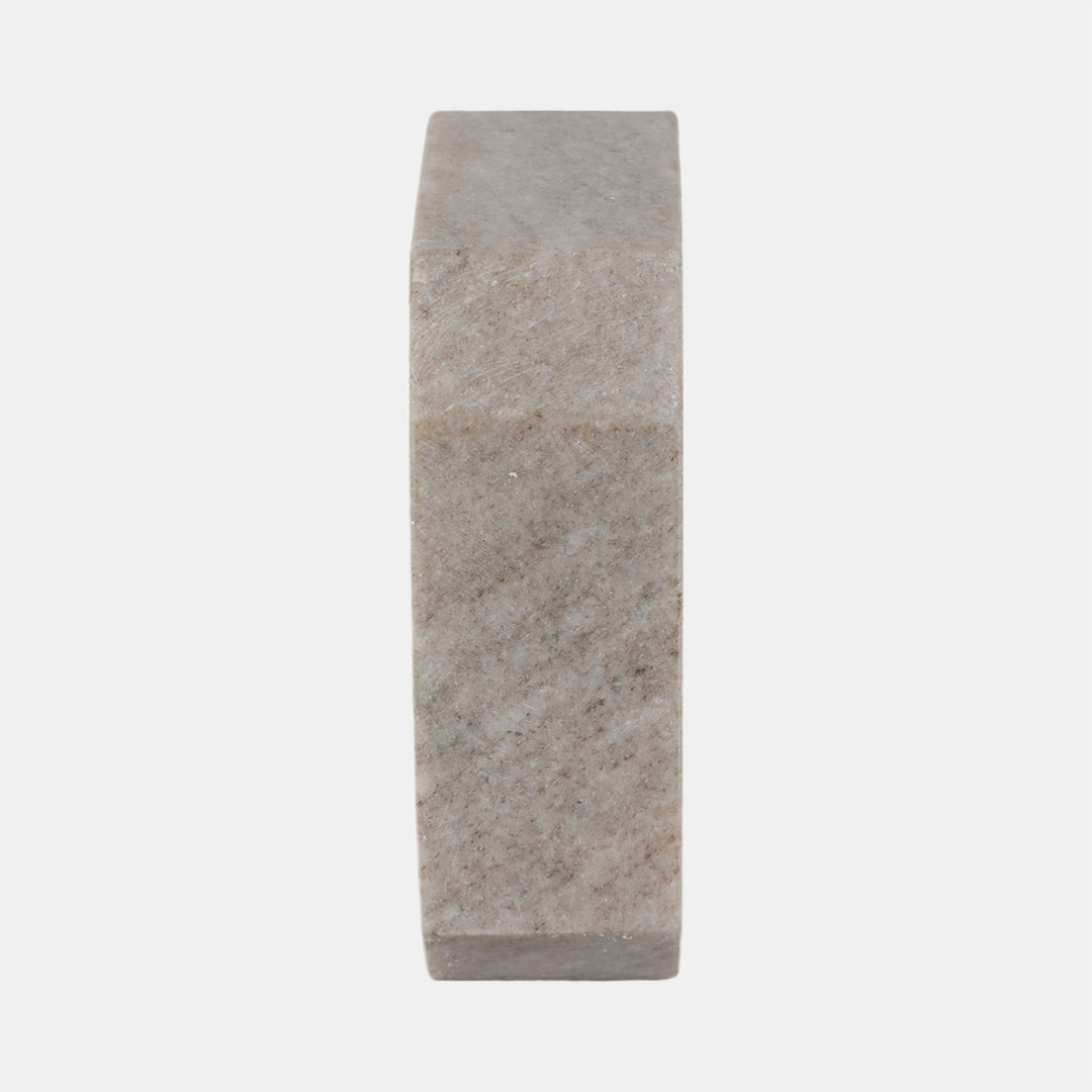 Stoneview Marble Table Clock