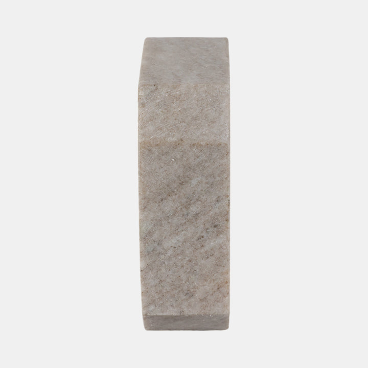 Stoneview Marble Table Clock