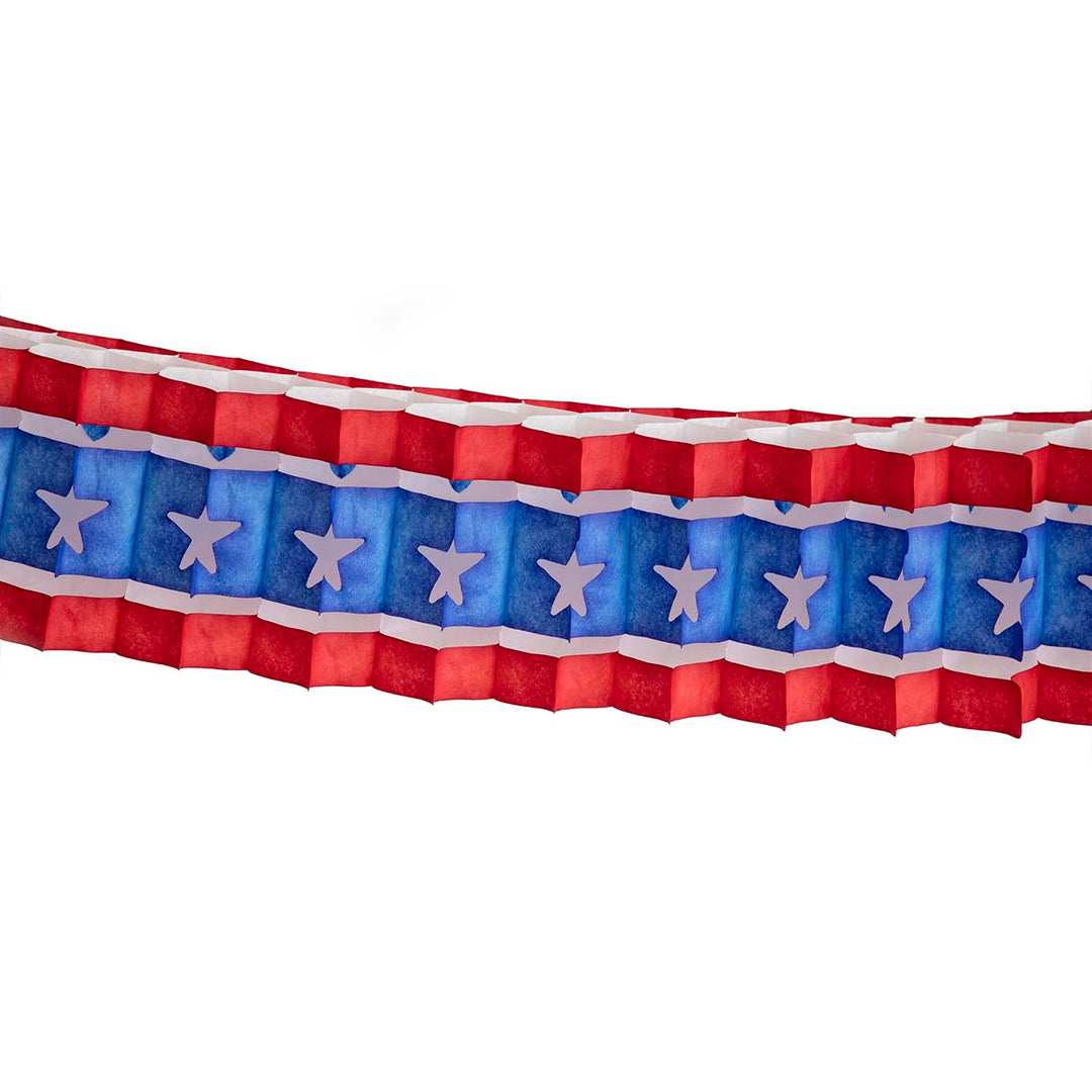 Patriotic Star Garland