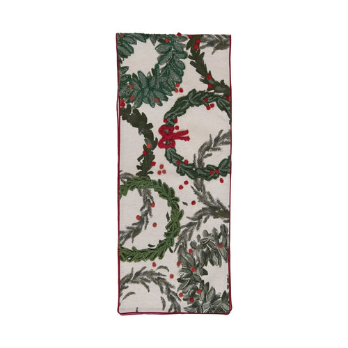 Wreaths Table Runner