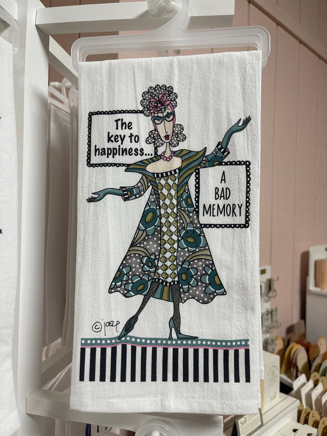 Key to Happiness, Bad Memory Tea Towel