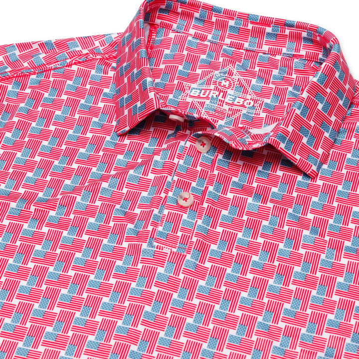Performance Polo – Stars & Stripes