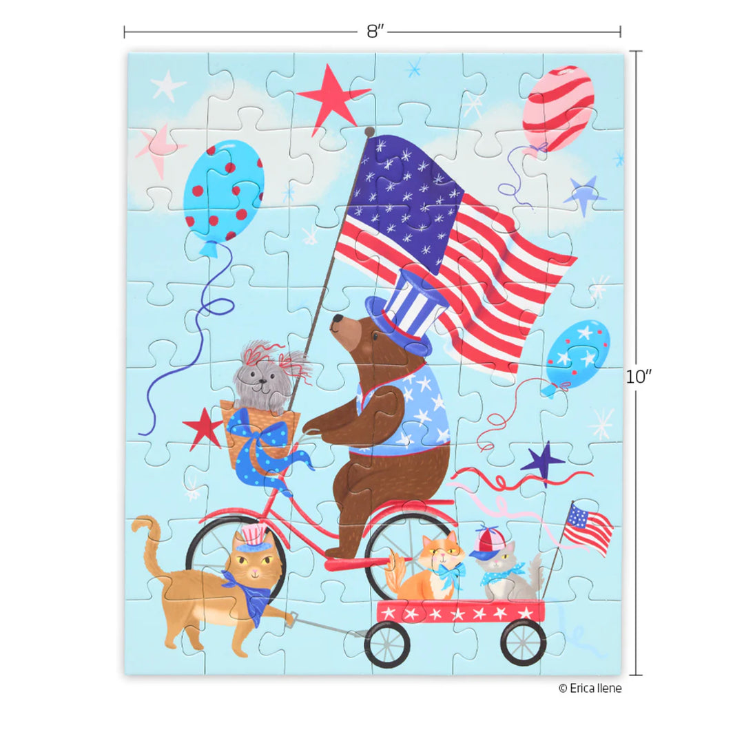 Snax Size Patriotic Parade Puzzle
