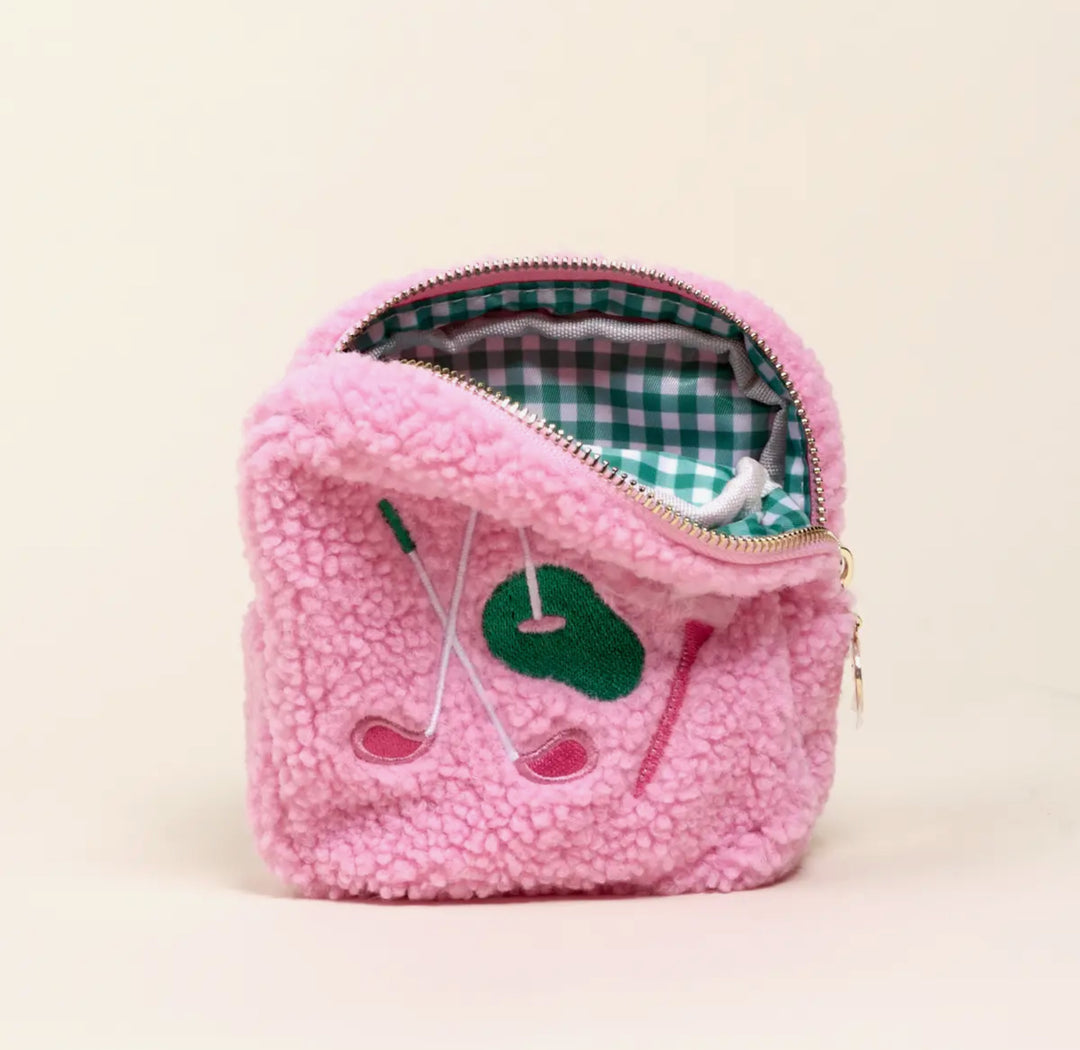 Sweet Spot Sherpa Zip Pouch