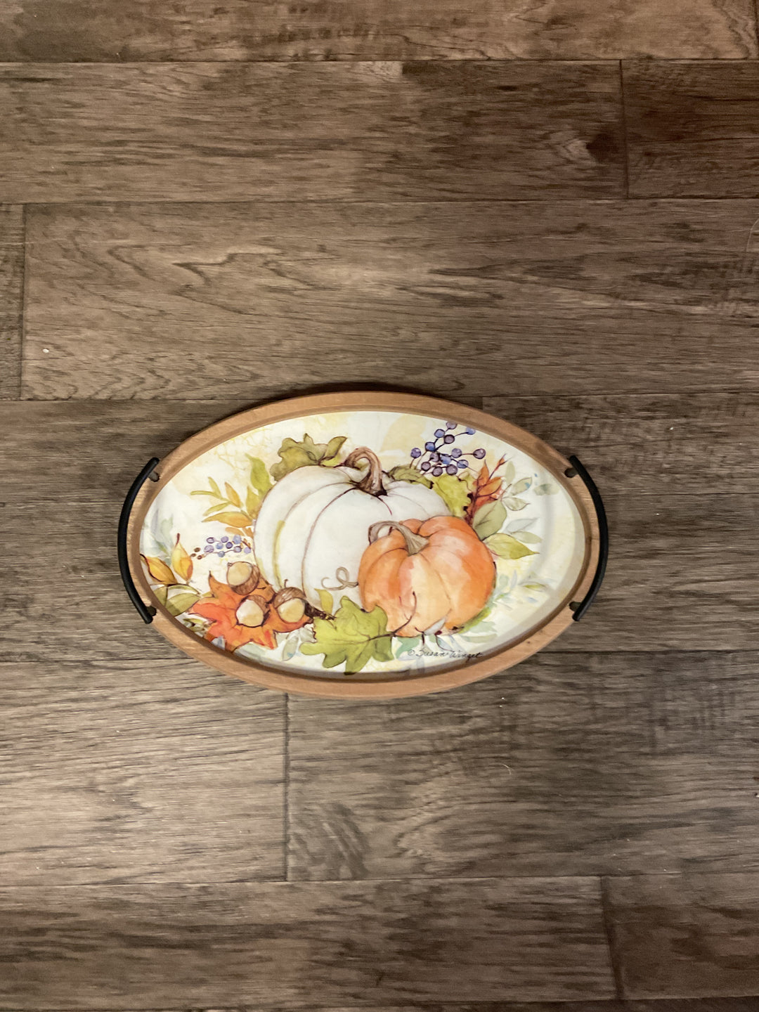 Turkey and Pumpkin Trays