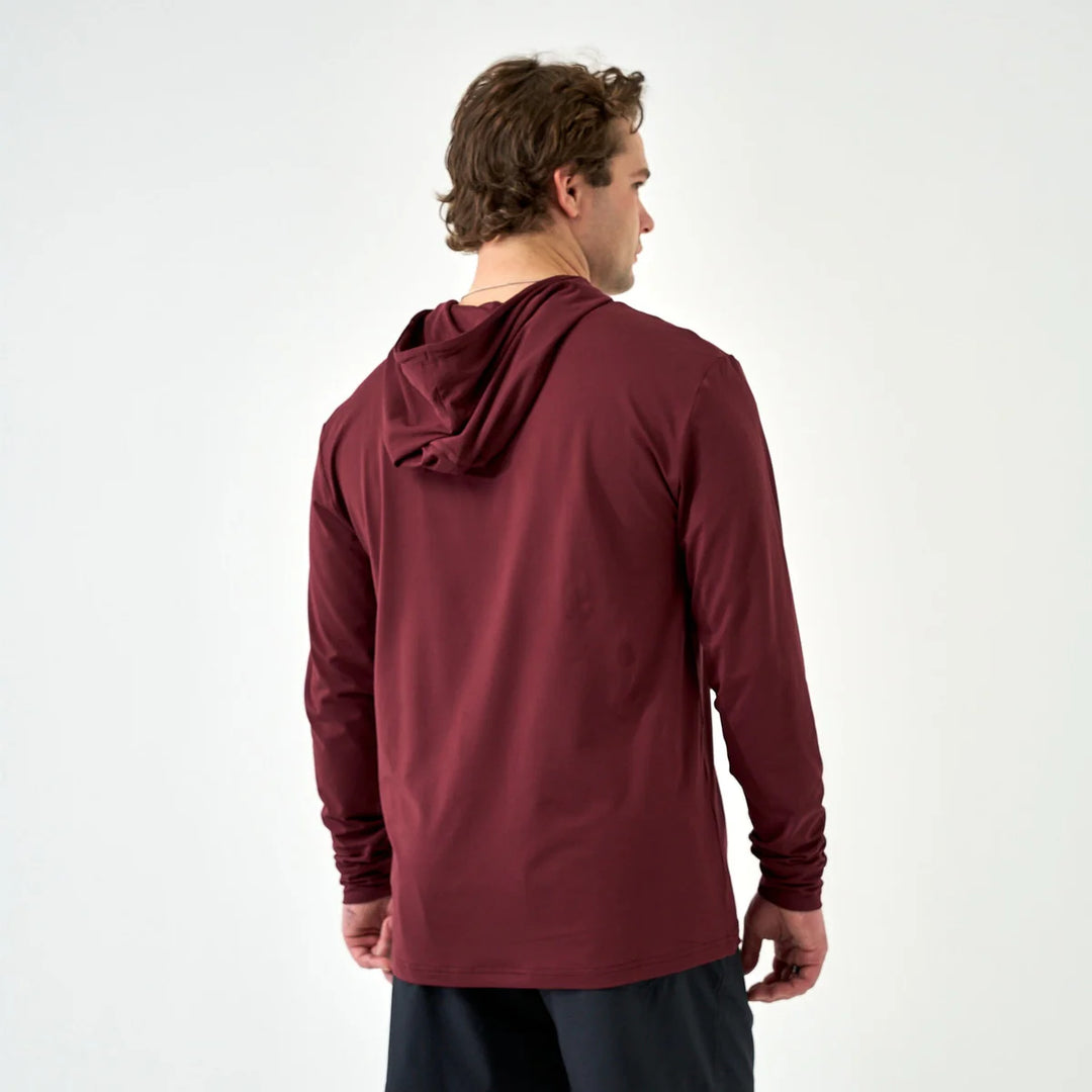 Performance Hoodie – Maroon