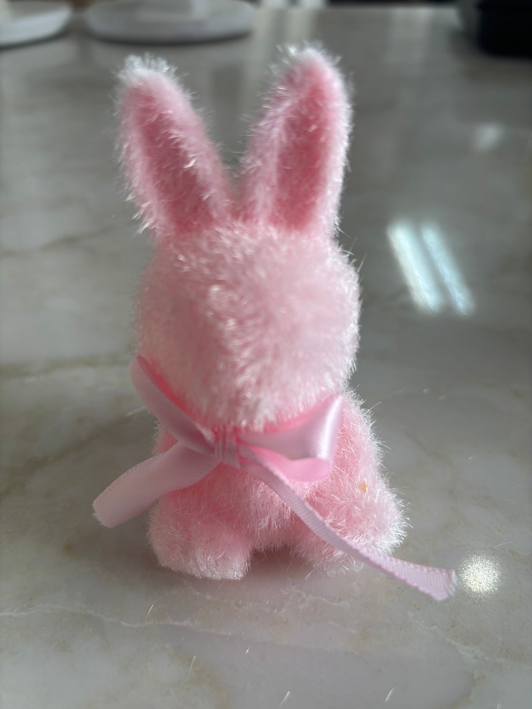 4” Velvet Flocked Bunny