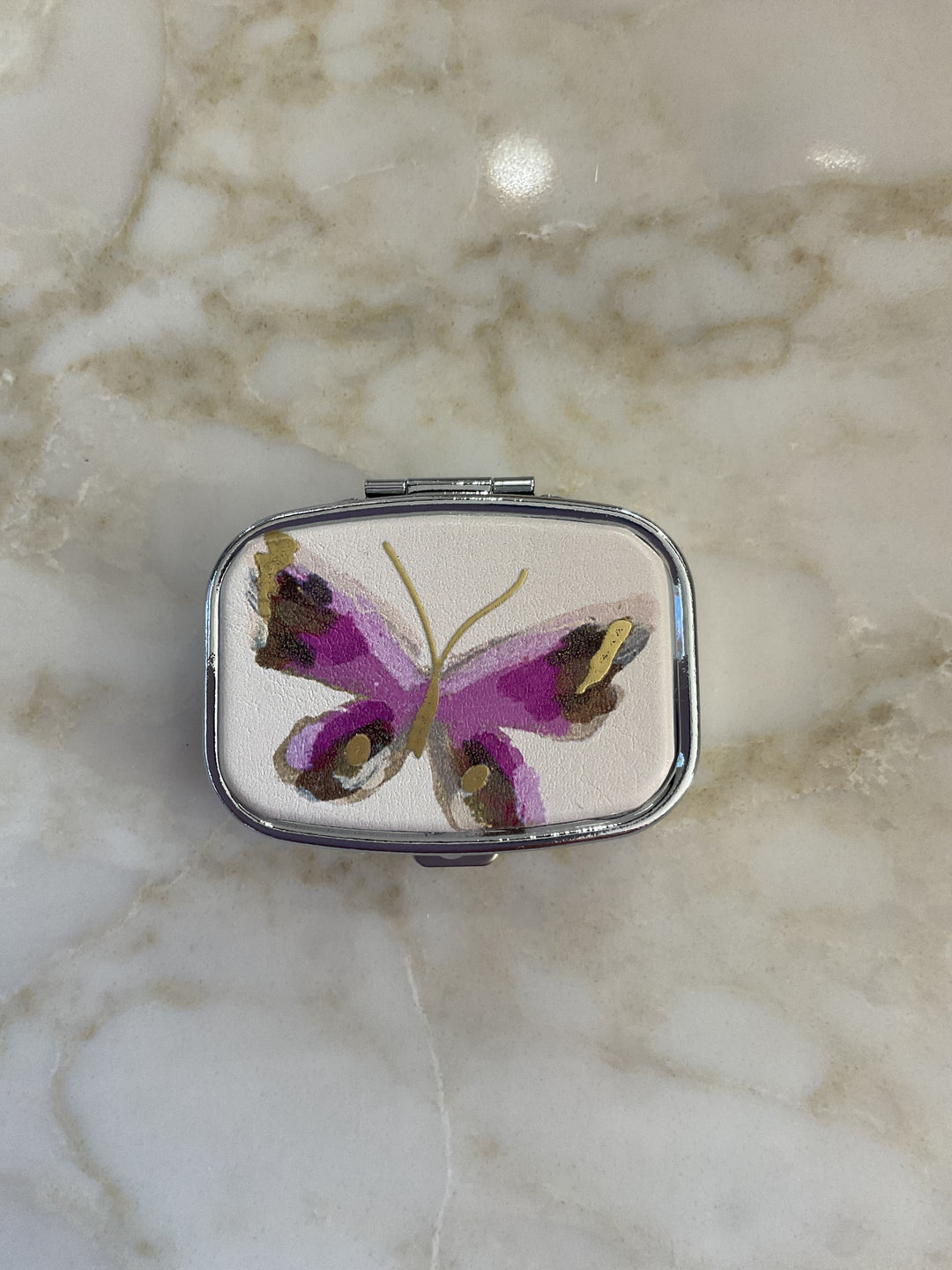 Elisabeth Hays Floral Pill Box