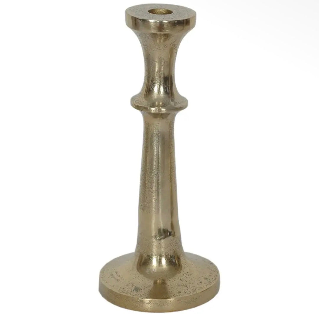 Vintage Gold Taper Candle Holders