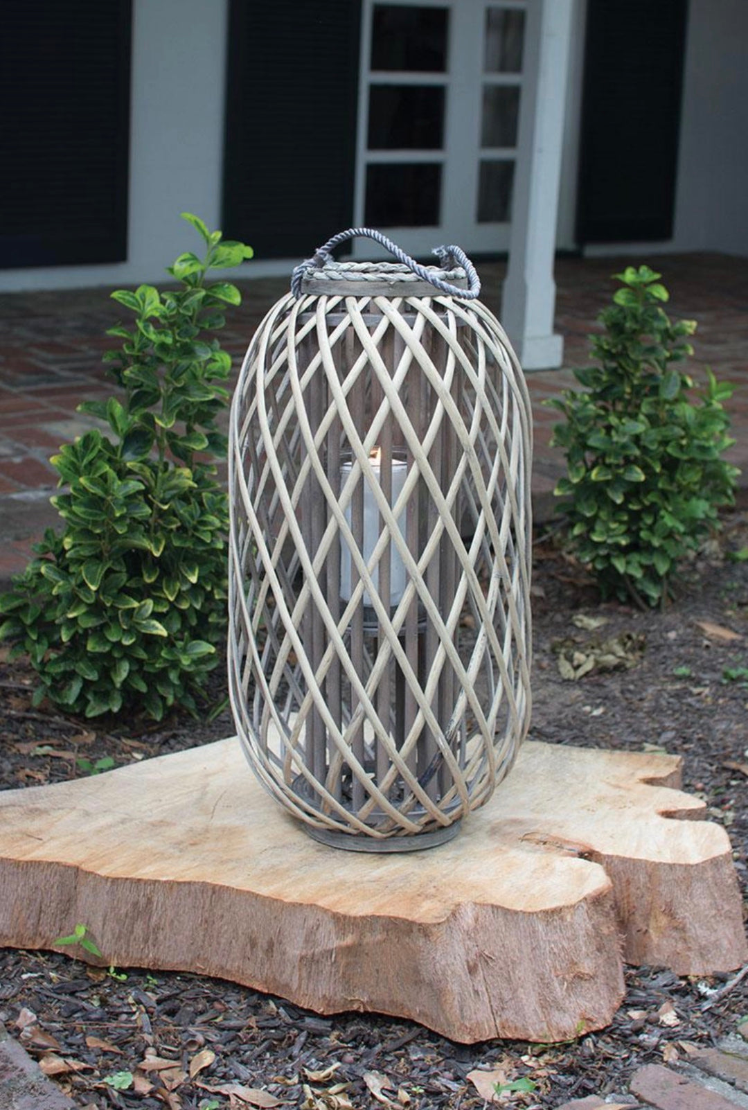 Lakeside Woven Lantern Collection