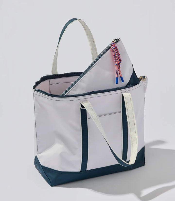 Neon Coast Water-Resistant Tote