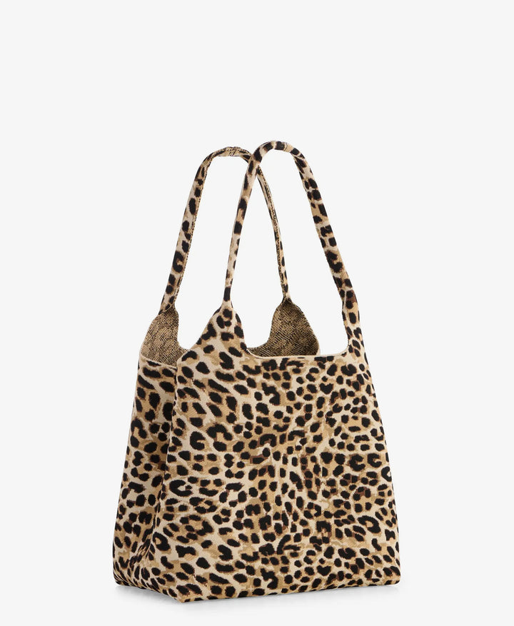 Robbie Leopard Tote