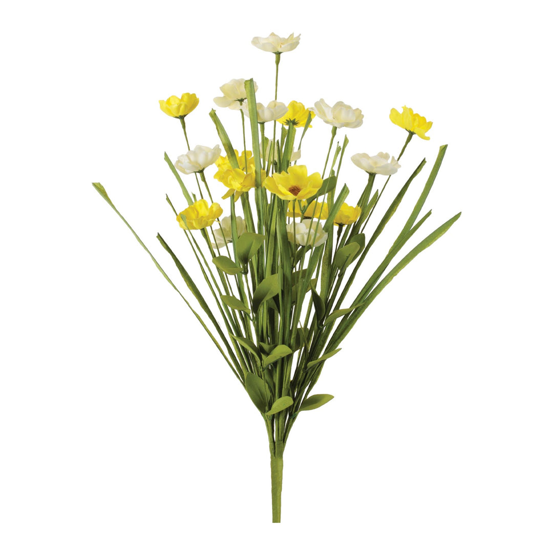 Lemon Meadow Floral Spray – 21”