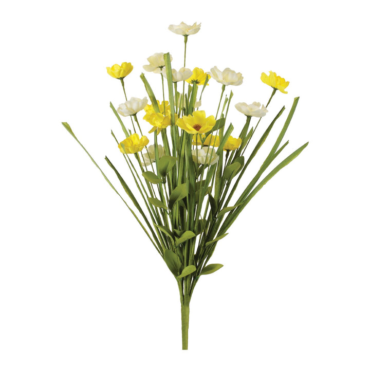 Lemon Meadow Floral Spray – 21”