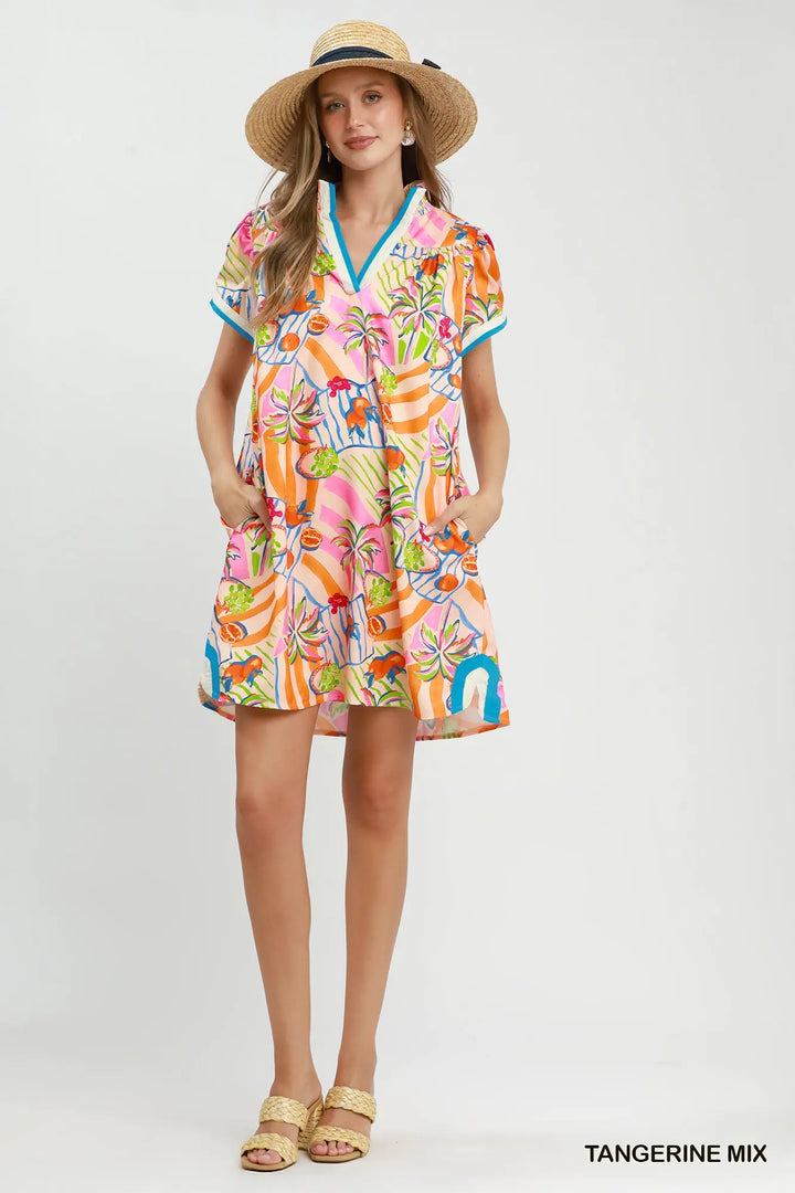 Palm Beach Paradise Mini Dress