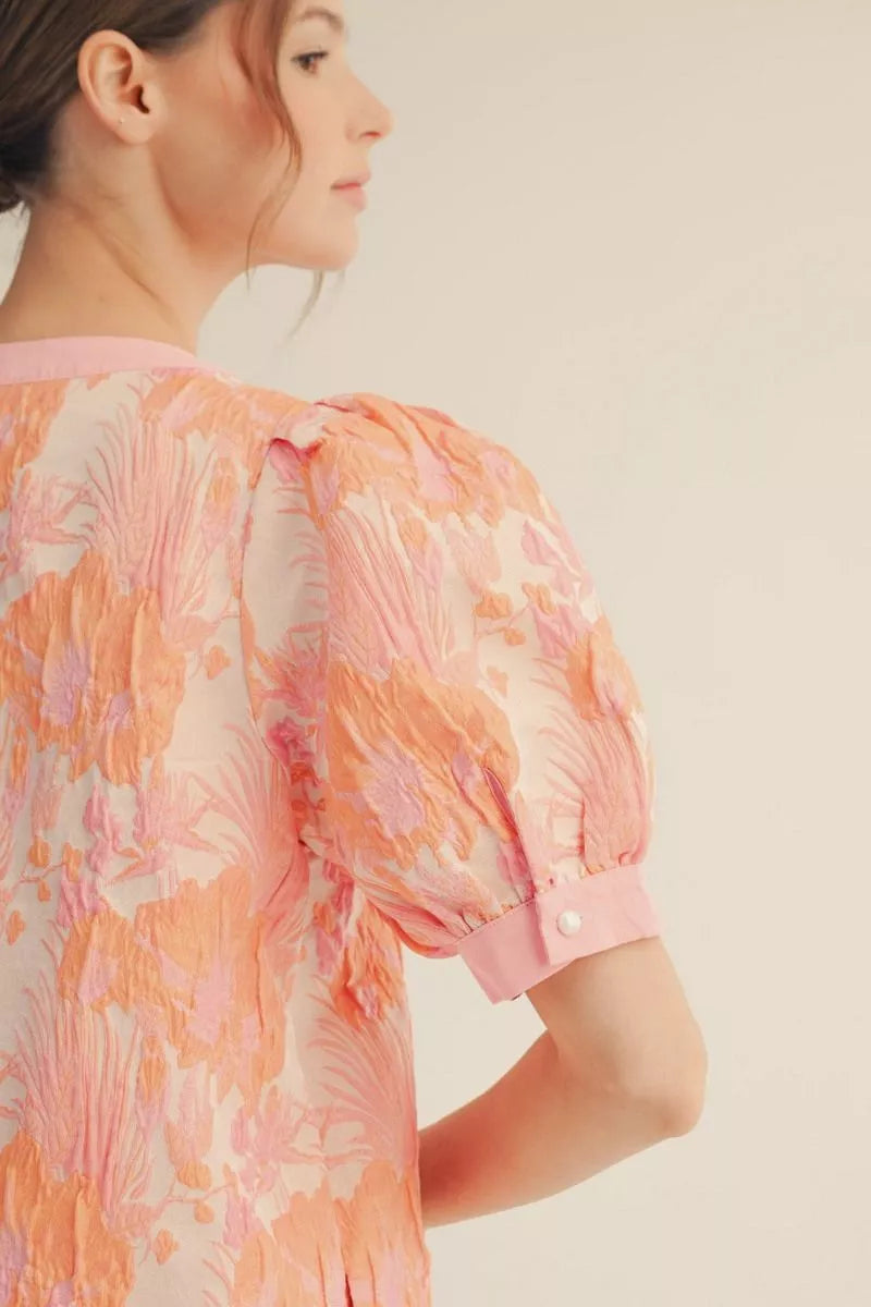 The Amalfi Jacquard Dress