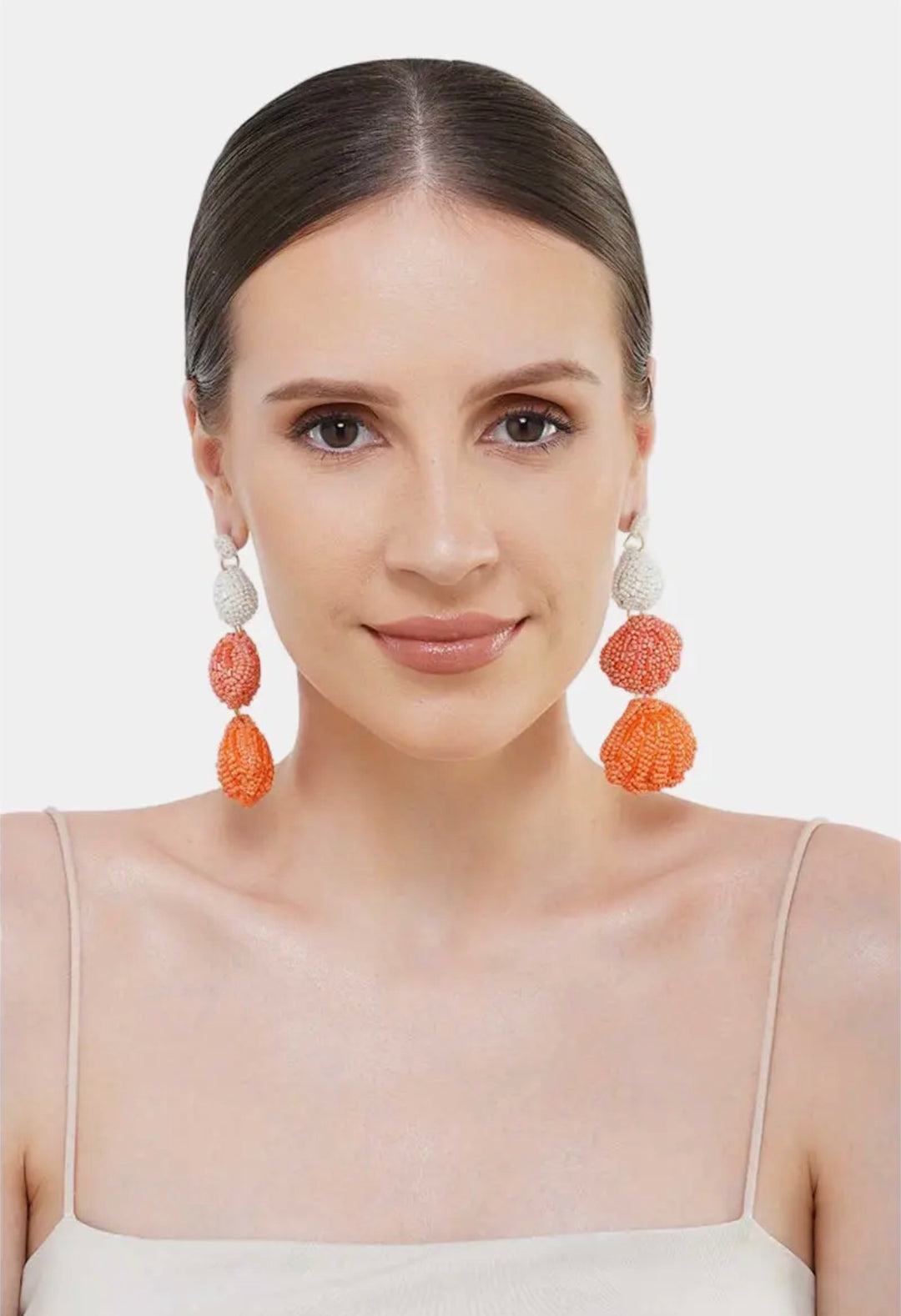 Sunset Shell Statement Earrings