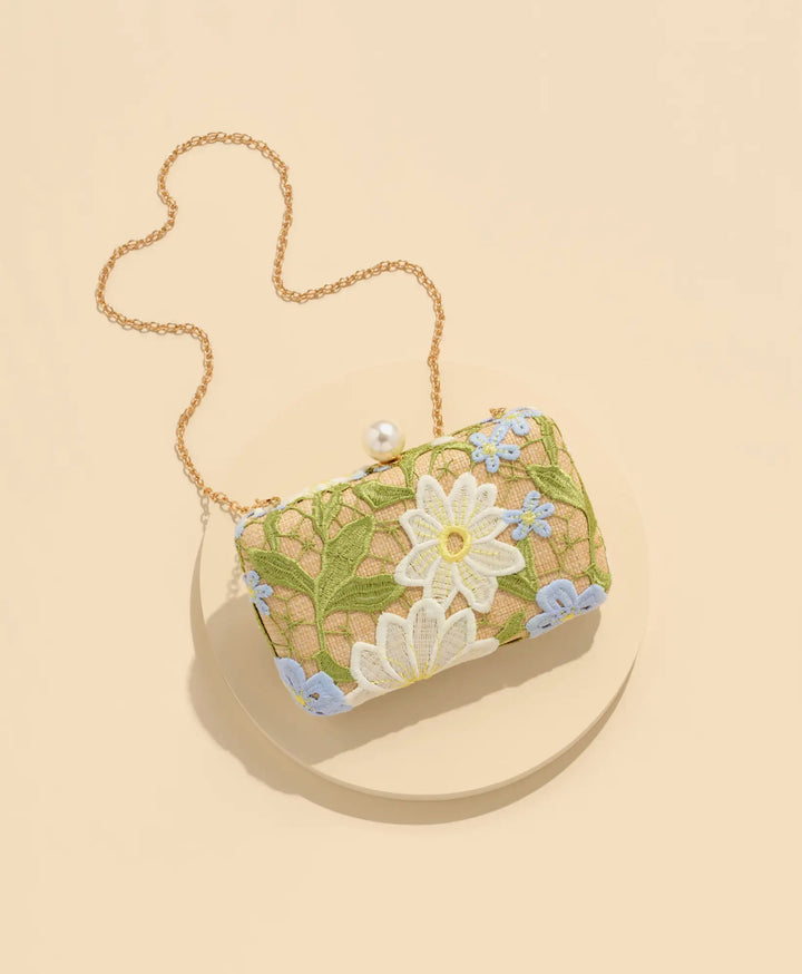 Garden Party Pearl Clutch