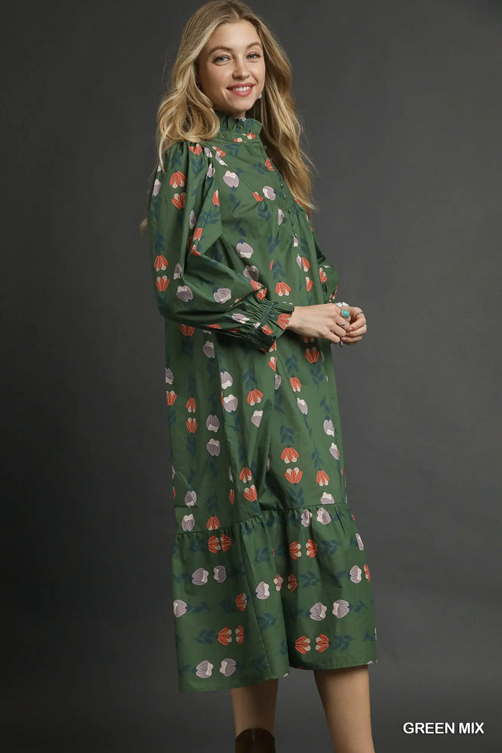 Briarwood Bloom Midi Dress