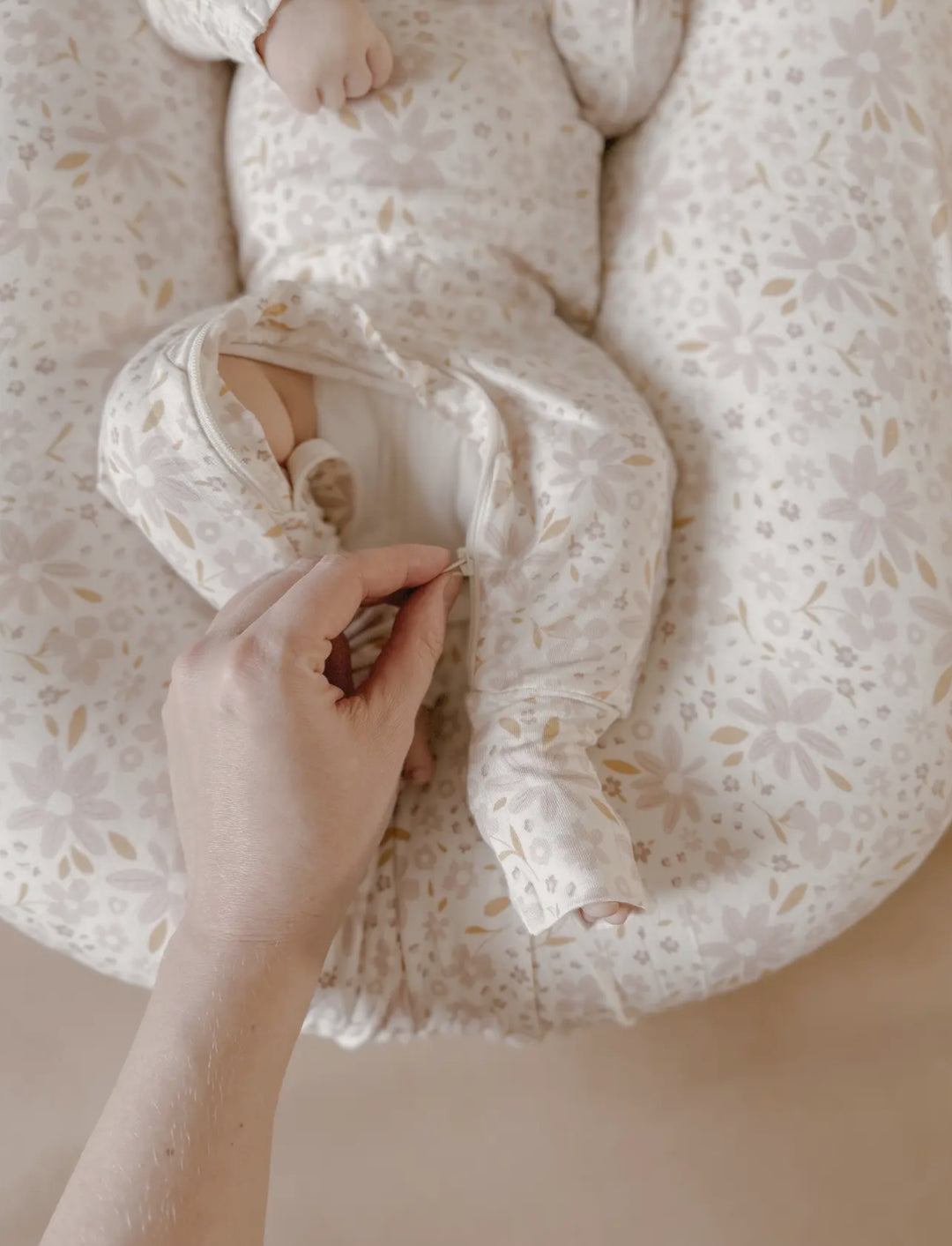 Pale Blossoms Onesie