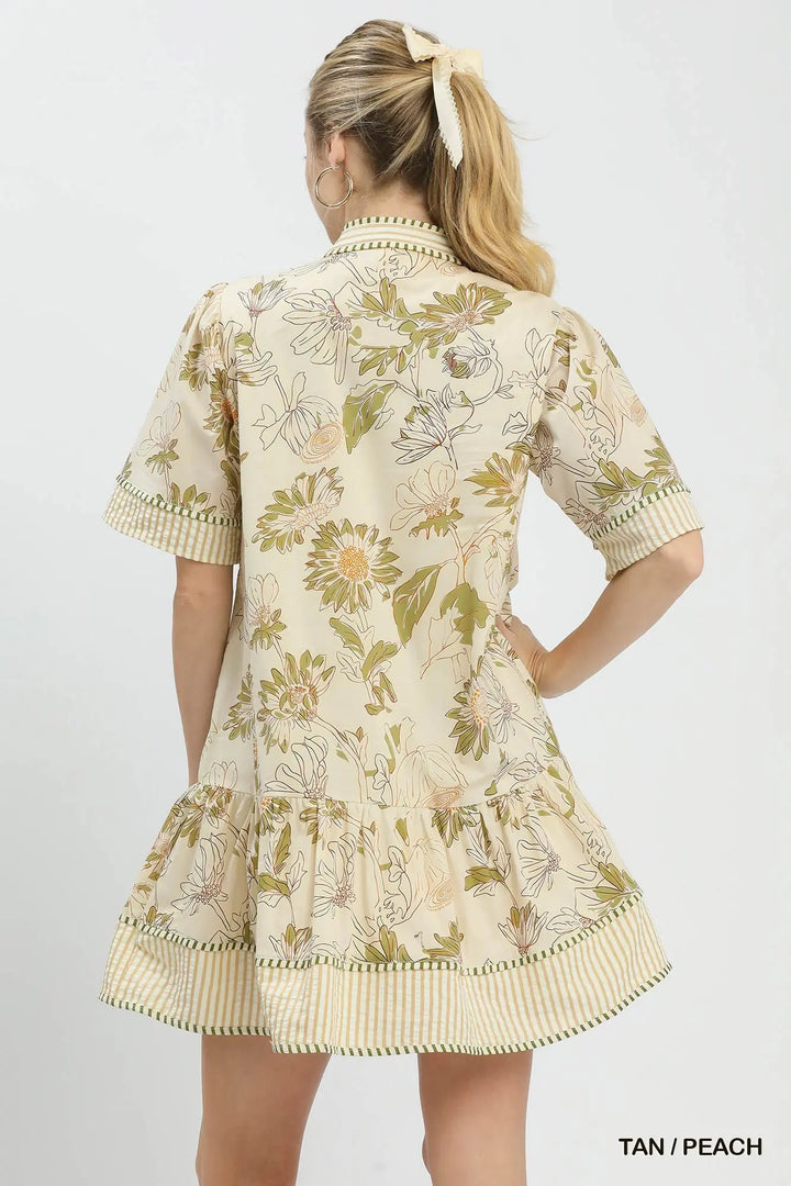 Meadow Bloom Tiered Dress