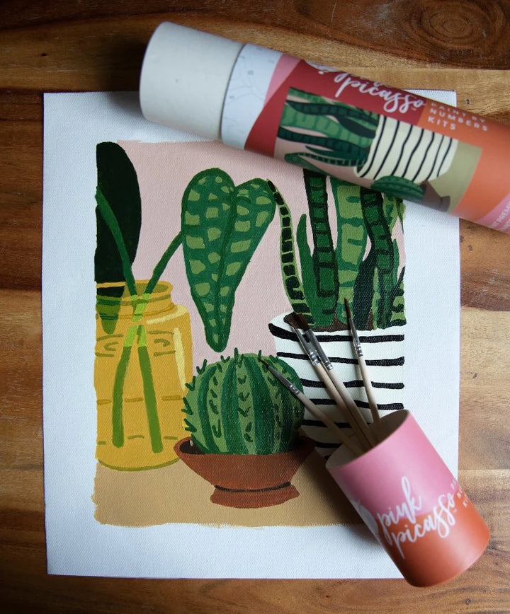Modern Paint-by-Numbers Kit